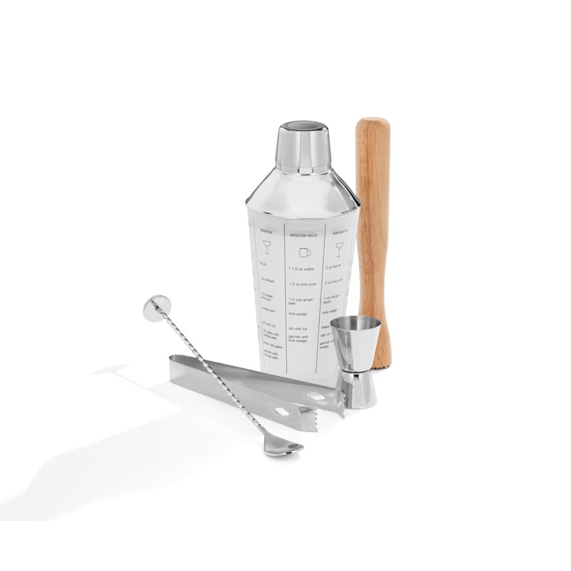Cambridge E9270GS1CBBM 5-Piece Mixology Shaker Tool Set