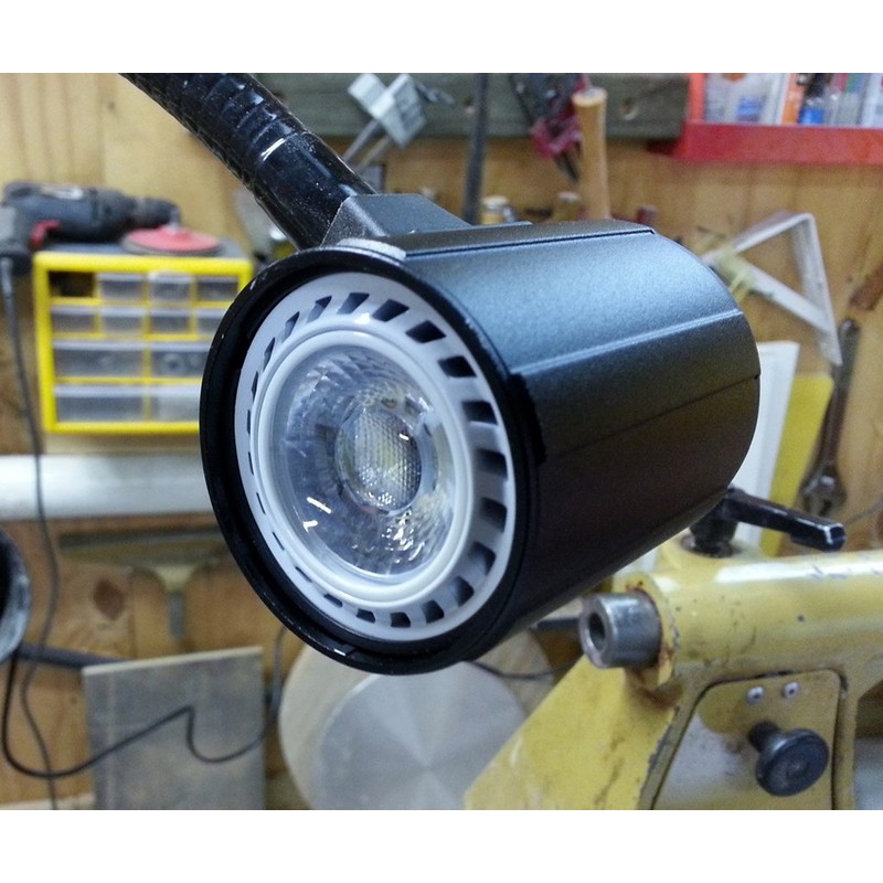Industrial Work Light, COB 5w LED Light, Flexible Gooseneck Arm,