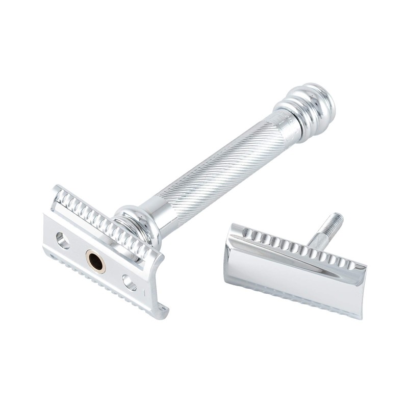 MERKUR 39C Double Edge Safety Razor, Slant Bar Design- Long