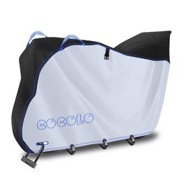 COCOLO Bicycle Cover, Children's Seat, Waterproof, Thick, High Back, Compatible with Electric Bicycles, 210D, Thick, Lightweight, Durable, Windproof, Rainproof, UV Protection, Storage Included