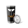 Pilgrim Costume Thanksgiving Pilgrim Costume Stainless Steel Insulated Tumbler