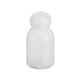 Kai Corporation Cosmetic Bottle, Milky White, 1.0 fl oz (30 ml), Bottle, Clear, Container, Travel, You Time, For Shampoo, Rinse, Etc., 1 Piece