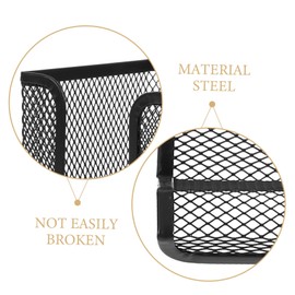 Operitacx 1 Set-Box Schreibtisch-Organizer Schreibtischablage Schreibtischordnung Schreibtischzubehör Set Schreibtischset Stiftehalterung Desktop-Stifthalter Tischorganisator Eisen Black