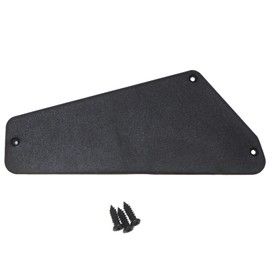 Guitar Control Plate Back Cover - Black Nylon Material