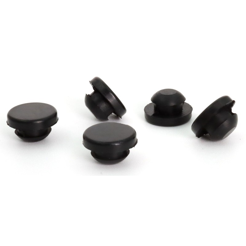 Basdures Brake Pedal Rubber Stopper Black 46584-5P010, 465845P010,46584-S0100,46584S0100（5 Pack）