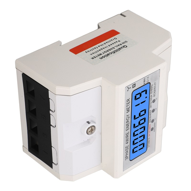 Digital Energy Meter 3 Phase 4 Wire KWh Electricity Wattmeter