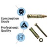 Tradeals M6 (10 Piece) Expansion Bolts Rawl Plugs Concrete Ground