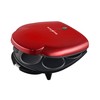 EUROSTAR AR601R 6-Serving Arepa Maker, Red