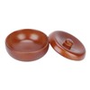 Wooden Shaving Bowl Men Shaving Cream Foam Bowl with Lid