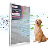 Torjim 14x14x1 MERV8 Washable & Reusable Electrostatic Air Filter -