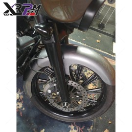 CB 21" 23" 26" Front Wrap Fender Spacers Mount Kit For 1997-2013 Harley Touring