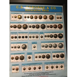 Osborne No.682-1/2 French Natural 1009 Series, 7/16″ Diameter, 1/2″ Leg, 1000 pcs/Box. UPC14462