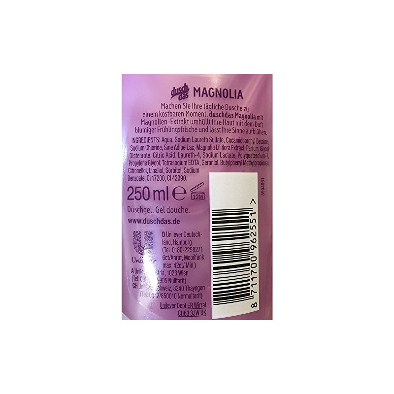 Duschdas Magnolia Shower Gel - 250 ml