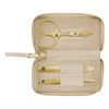 ZWILLING Manicure and Pedicure Set Cowhide Leather Case 3 Pieces