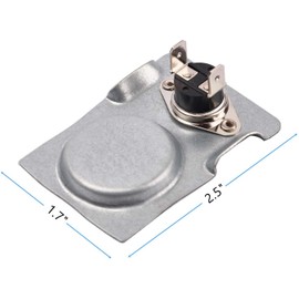 Adviace Magnetic Thermostat Switch for Fireplace Blower Fan, Wood Stove, Gas Log Fireplace, Magnetic Temperature Switch ON at 120F, Off at 90F Approx
