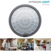 Riloer Car Reading Light 12V 46-LED Round Car Auto Interior