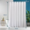 AooHome Fabric 96 inch Extra Long Shower Curtain Liner, Durable