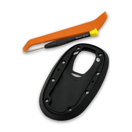 UMikke External MINI Mini Cooper R55 R56 Roof Antenna Base Rubber with Tools Mini Cooper Accessory Antenna Base 1 Set