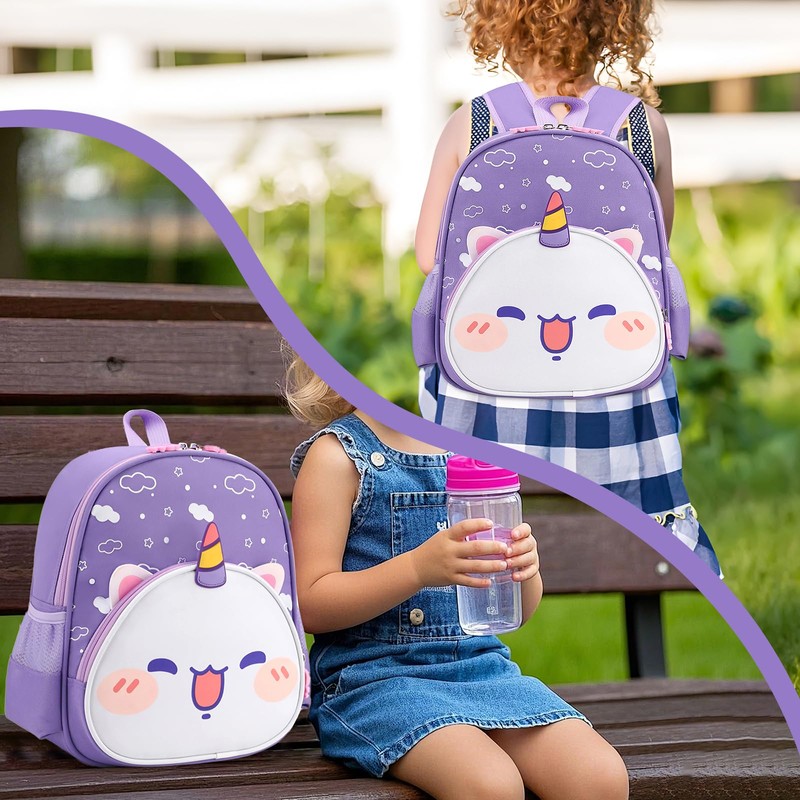 LJCZKA Small Cute Backpack for Boys Girls Cartoon Children's Backpack