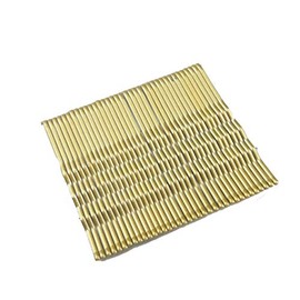 Womens Girls Wedding Party Accessories Slides Hairpin Thick Thin Fine Long Short Hair Dresser Styling Stylist Kirby Slides Clips Grips Bobby U Pins 4.5cm Gold Blonde