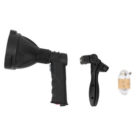 Handheld LED XML T6 Work Light Lamp with Foldable Tripod Emergency Flashlight USB Charging