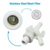 nanne869 2pcs Plastic Water Valve Kit For Dometic 300 310