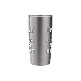 I'm Just Here For The Yoga Retreat Stainless Steel Insulated Tumbler