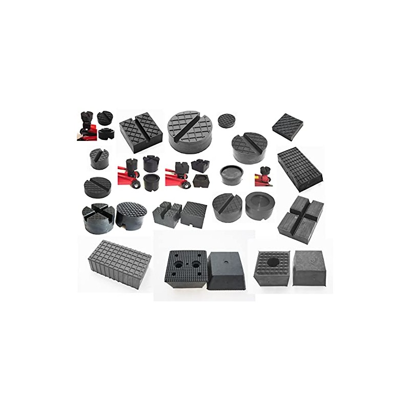 Rubber Pad Car Jack Lifting Platform Car Block Trolley Jack