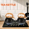 Tea Kettle, 3.2Qt Whistling Tea Kettle for Stove Top, Food