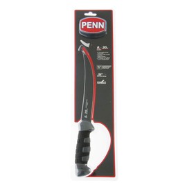 PENN Fillet Knife , Black/Gray, 8in Curved Breaking