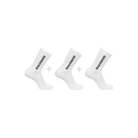 Salomon Everyday Crew 3 Pack Socks LC2086000 White, White (white), 36