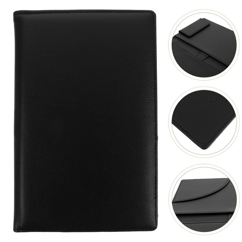 Coehaopike Bifold Magnetic Leather Touch Ticket Holder Ticket Board Ticket