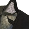 Steel Mesh Protective Face Shield Half Face Oxford Cloth Breathable