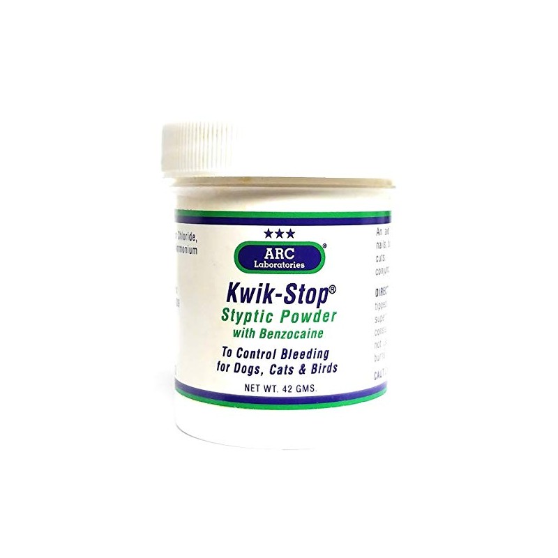 ARC Laboratories Kwik-Stop Styptic Powder for Dogs, Cats and Birds