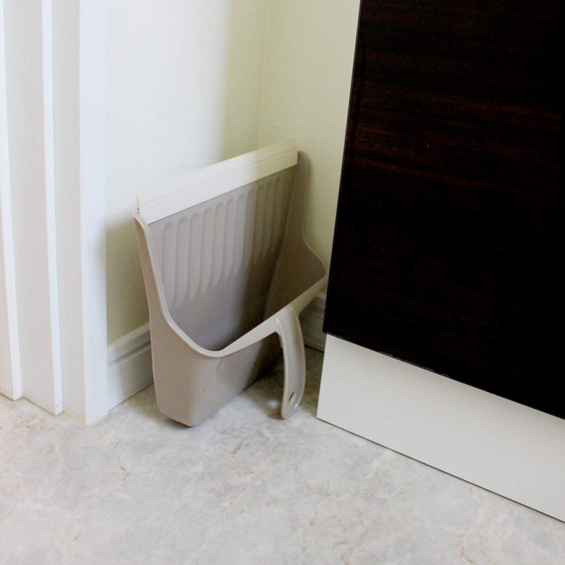 azuma工業 Broom Taupe Product Size: 25.8 W x 22.7 D x/Tall 9 cm