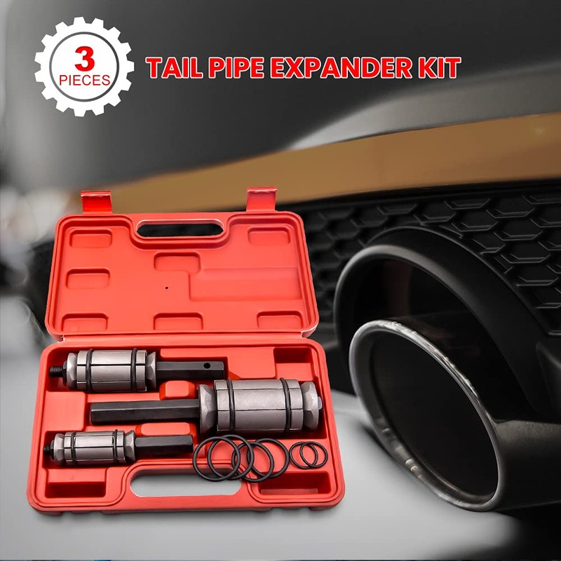 maXpeedingrods 3pcs Tail Exhaust Pipe Expander Muffler Spreader Tool Set