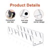 TopBine 2PCS Hat Stand for Baseball Caps,No Install Acrylic Hat