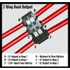 KnuKonceptz KNF-36 2 Way 0 Gauge Fused Power Distribution Block