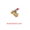 Brass Lever Ball Valve with Portable Handle Isolation Valve Compression