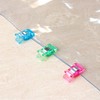 Nippon Chuko Clear Stand Clips 10pcs MST-CR Sewing Machine Temporary