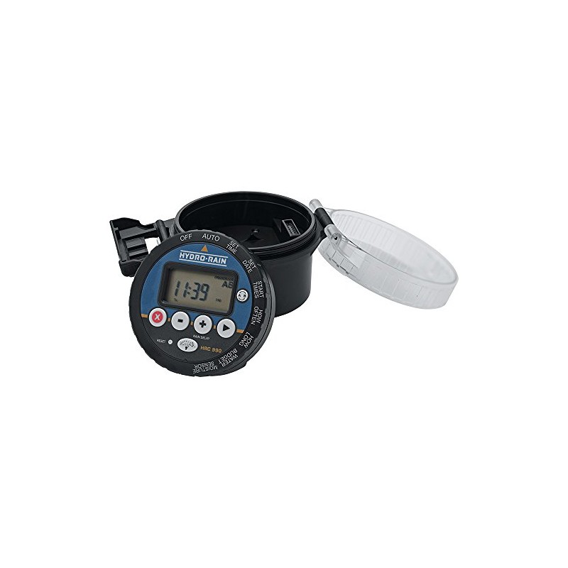 Hydro-Rain 4020 4-Station Battery-Powered Controller with 1 Solenoid