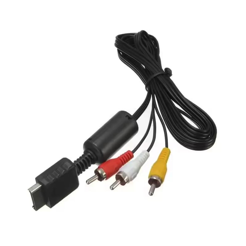 WICAREYO Power Supply Charger EU Power Cable with AV Composite