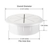 HYCC 2-3/8" - Cubierta para Agujero de Cable, Ojal de