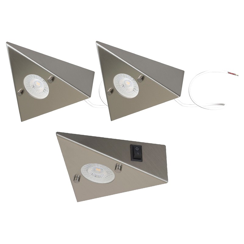 Trango Cook 6739-32N Kitchen Under-Unit Light with 3x 4.8 Watt