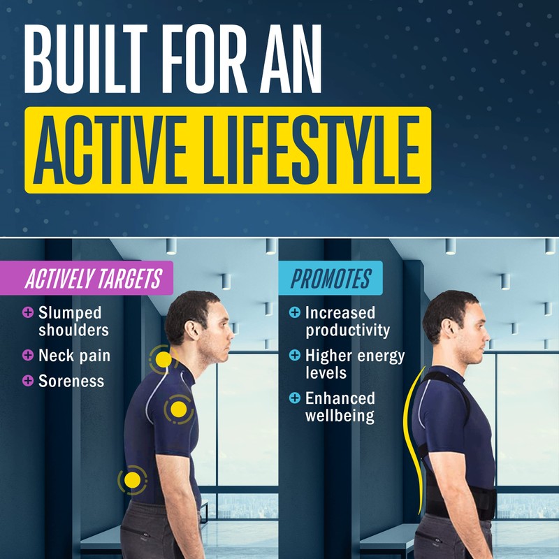 FlexGuard Posture Corrector for Women and Men - Back Brace