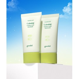 Goodal [2pack] Clear Houttuynia Cordata Soothing Mineral Sunscreen 50ml [Bonus] Cleansing Oil 20ml
