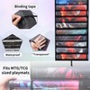 TCG Playmat Tube Storage Bag with Clear Display Panels -