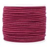 CleverDelights 2mm (1/16") Elastic Cord - Plum - 30 Feet