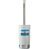 InterDesign 95621 White & Chrome York Toilet Bowl Brush