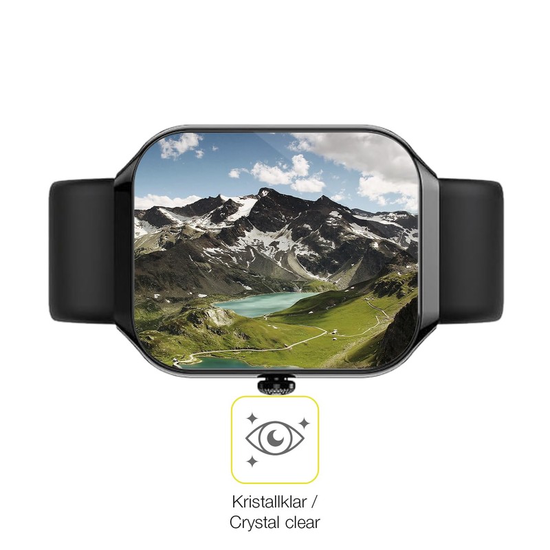 dipos FLEX 2x Protective Film Clear Suitable for Motast P99